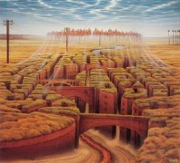 【心理双关图】龟裂的世界?